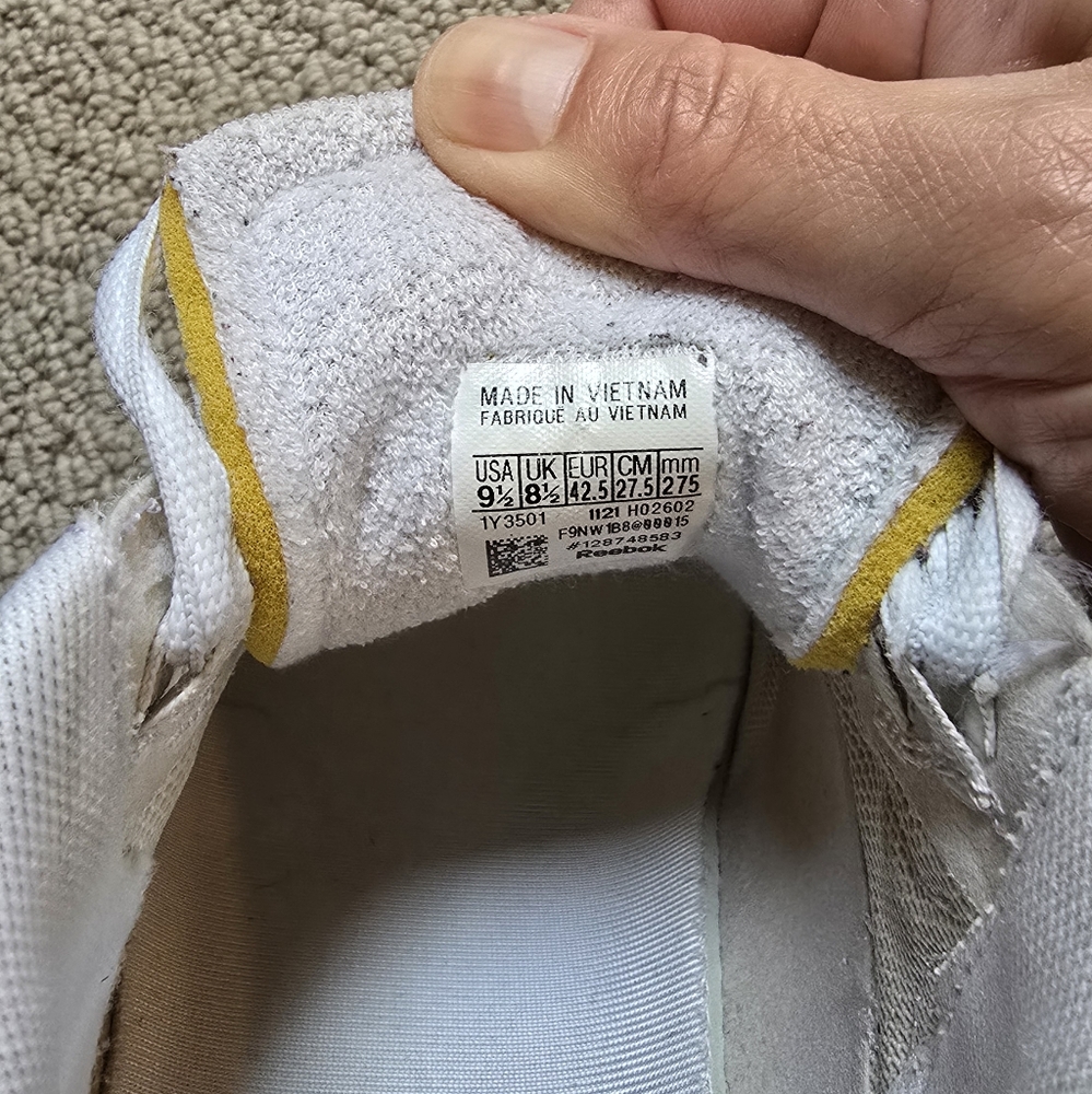 Reebok x Victoria Beckham Zig Kinetica Sneaker white womens 10.5 US, Vguc - Picture 10 of 13